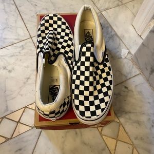 Men’s Vans Checkered Sneakers